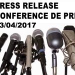 CRM Press Release on the persisting anglophone problem